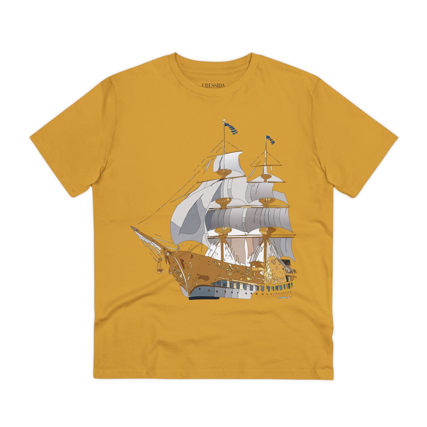 Organic T-shirt with Ship