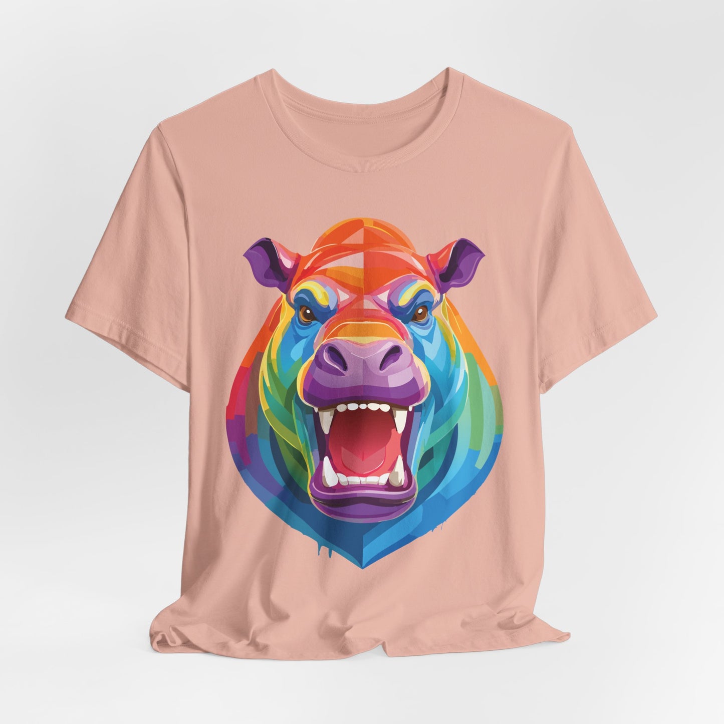 Unisex Animal Shirt, Tee Shirt with Animals, Art Design Tee Shirt, Wild Animals Shirt