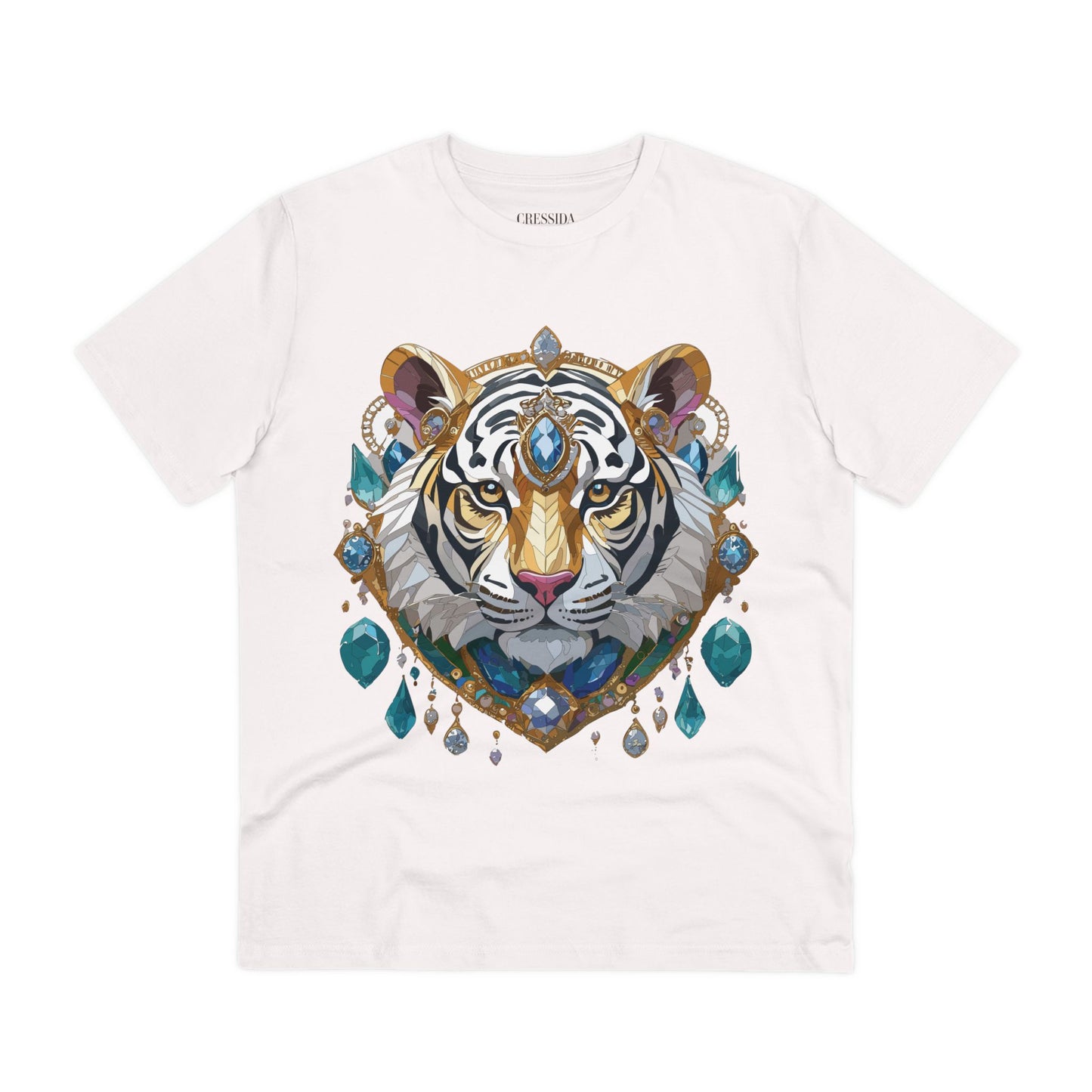 Organic T-shirt with Animals - Tiger