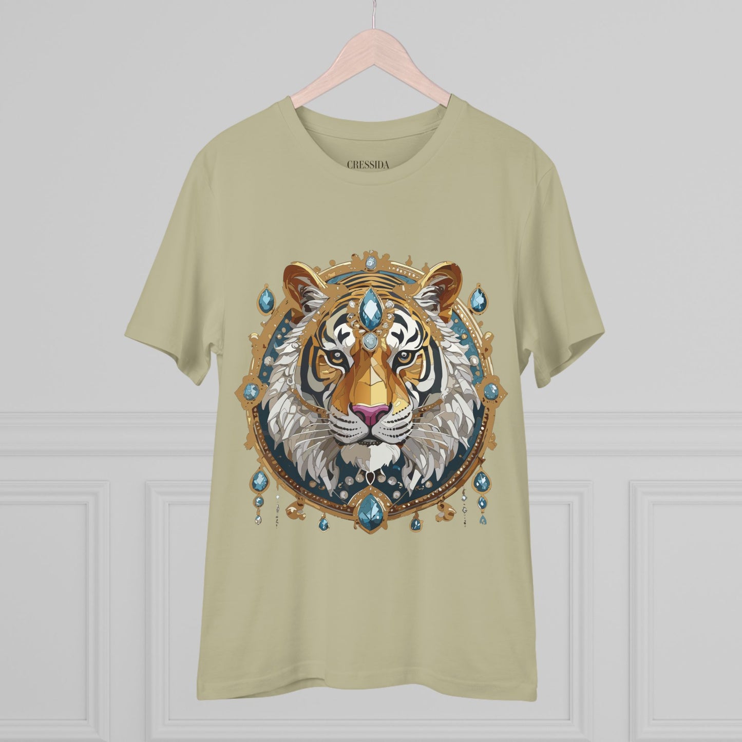 Organic T-shirt with Animals - Tiger