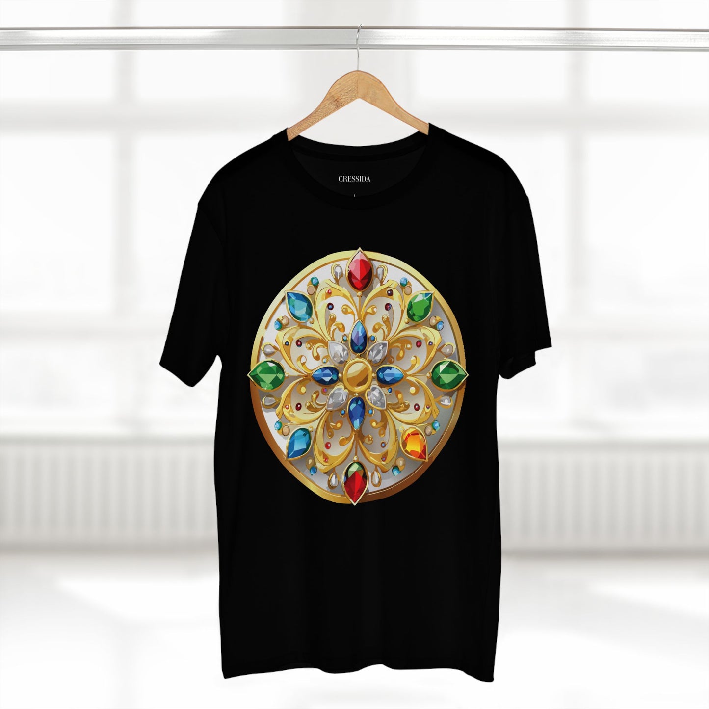 Medallion Shirt, Shirt with Medallion, Tee Shirt with Medal