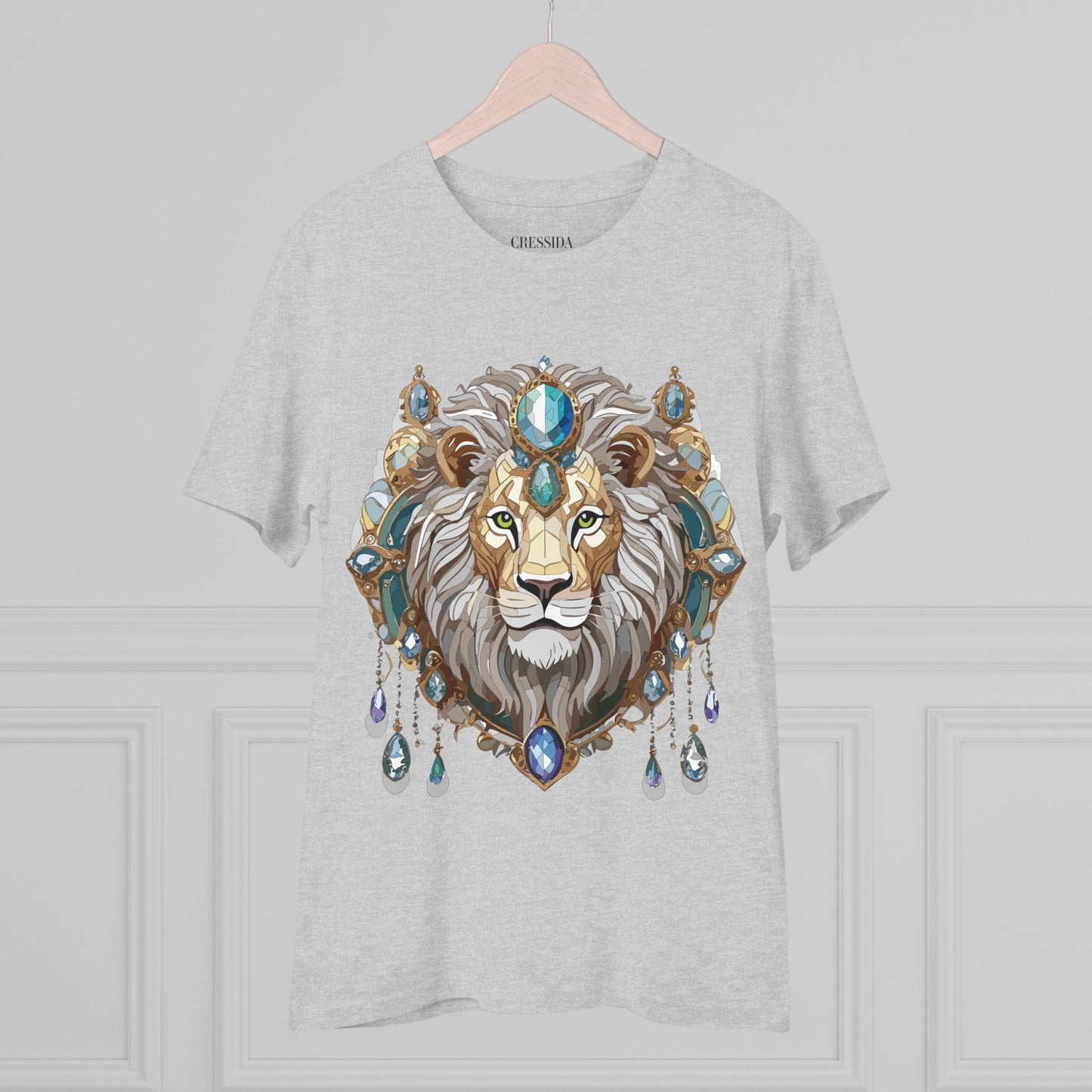 Organic T-shirt with Animals - Lion