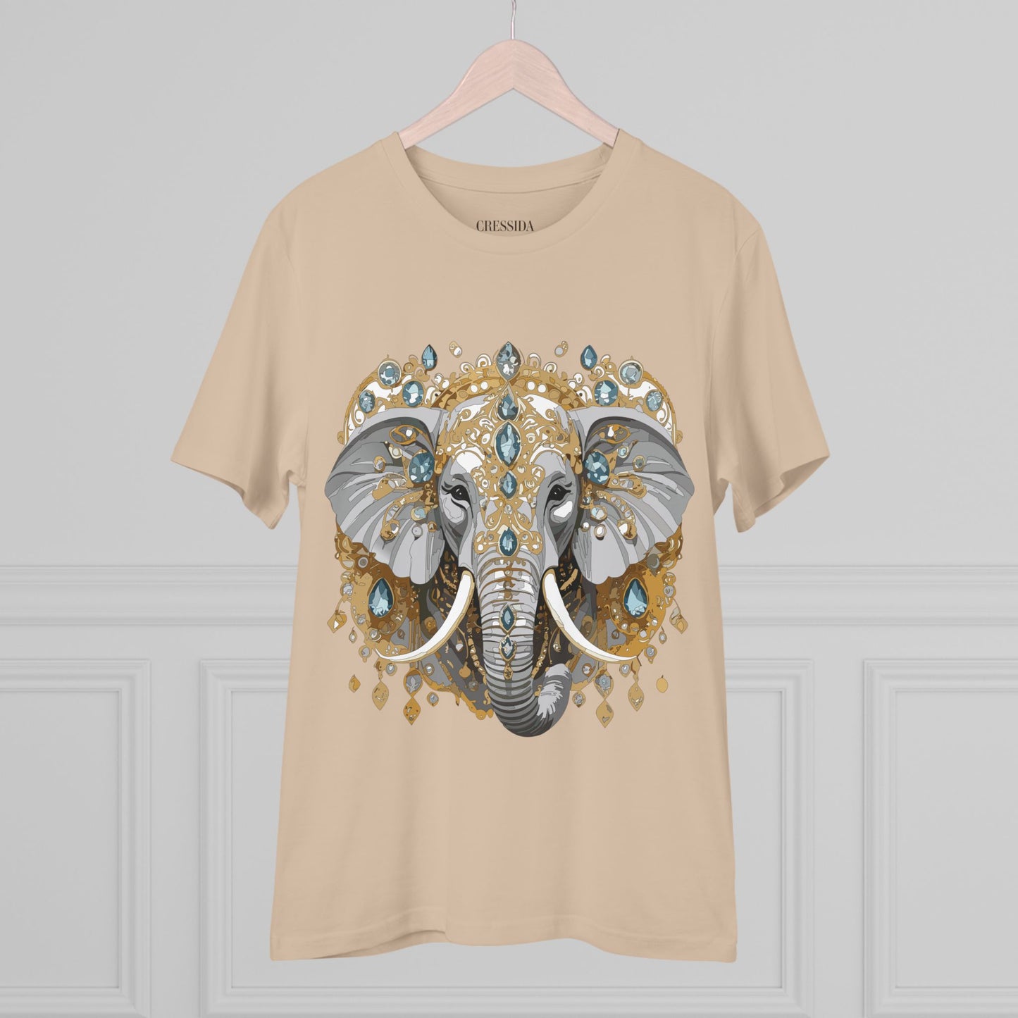 Organic T-shirt with Animals - Elephant