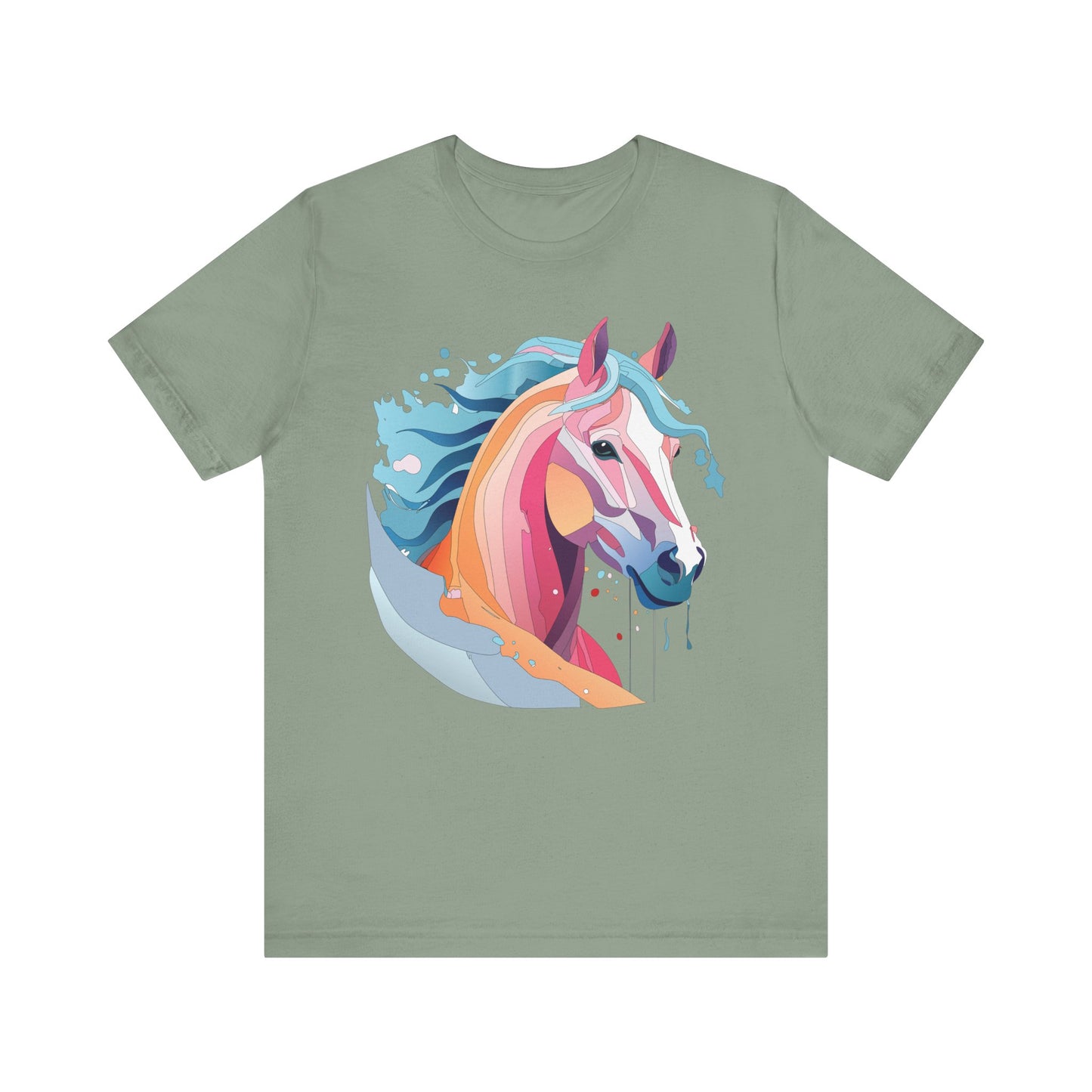 Unisex Animal Shirt, Tee Shirt with Animals, Art Design Tee Shirt, Wild Animals Shirt