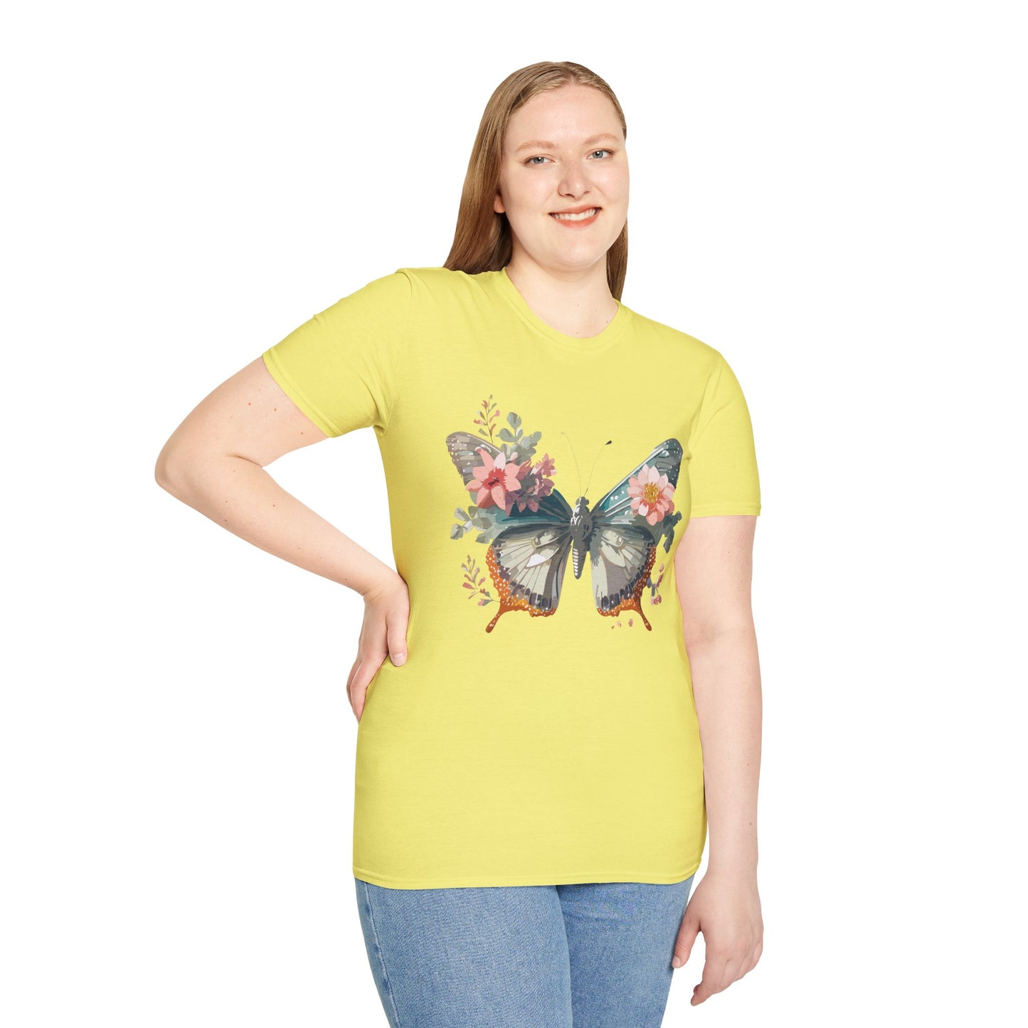 Butterfly Shirt, T Shirt with Butterfly, Monarch Shirt