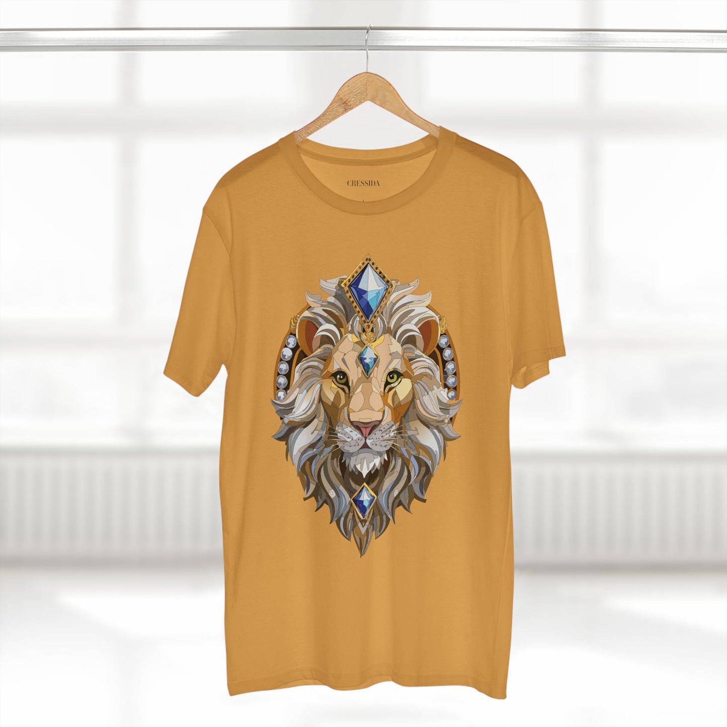 Unisex Animal Medallion Graphic Tee 100 Percent Cotton Premium Shirt