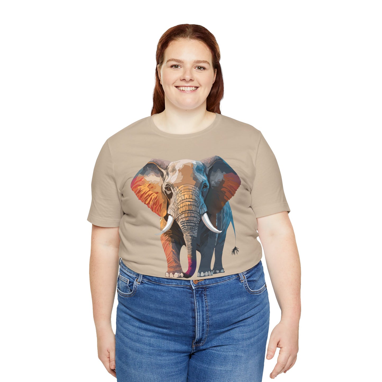 Unisex Animal Shirt, Tee Shirt with Animals, Art Design Tee Shirt, Wild Animals Shirt