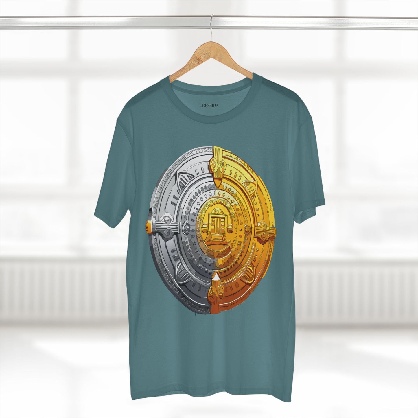 Coin Shirt, Shirt with Coin, Tee Shirt with Antique Coin