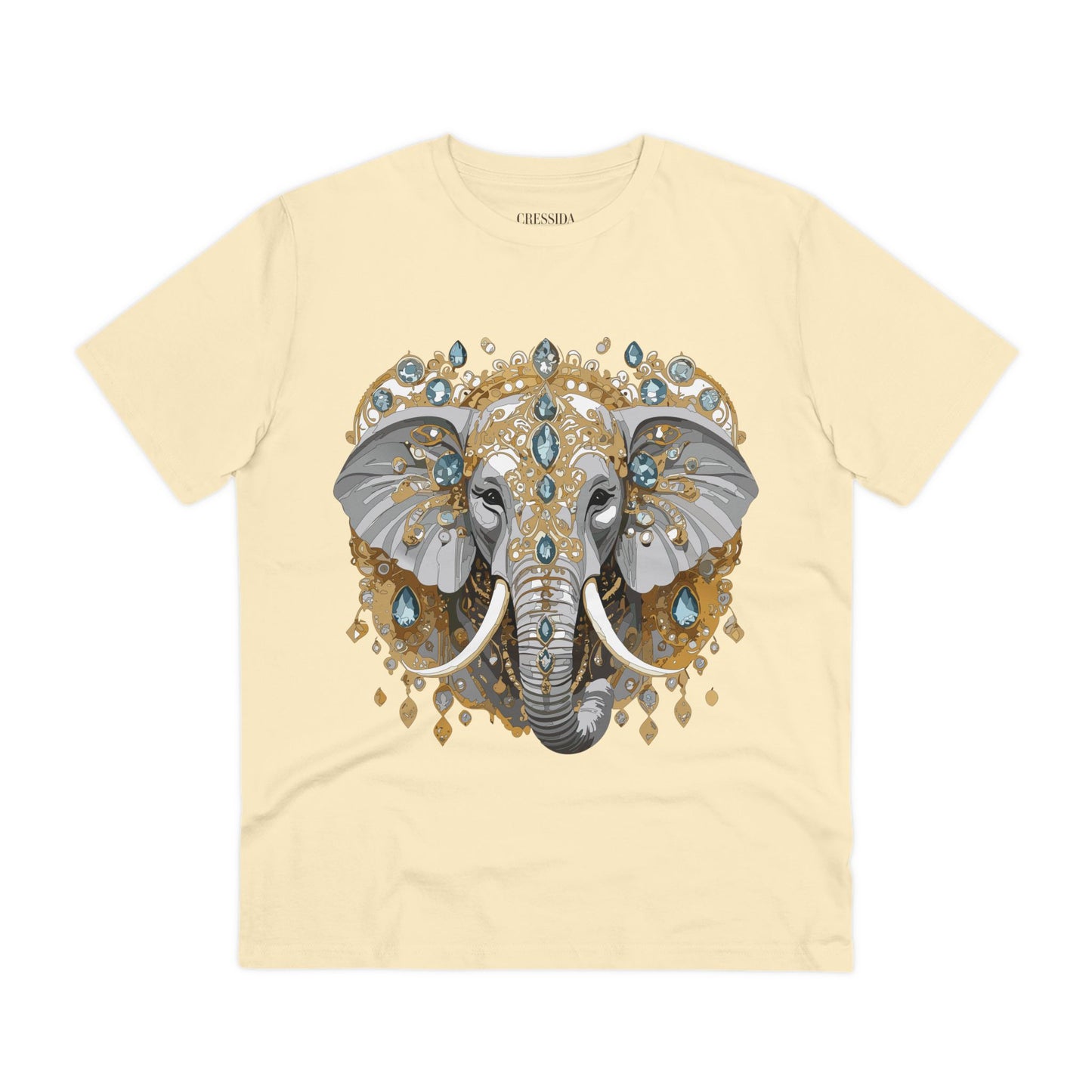 Organic T-shirt with Animals - Elephant