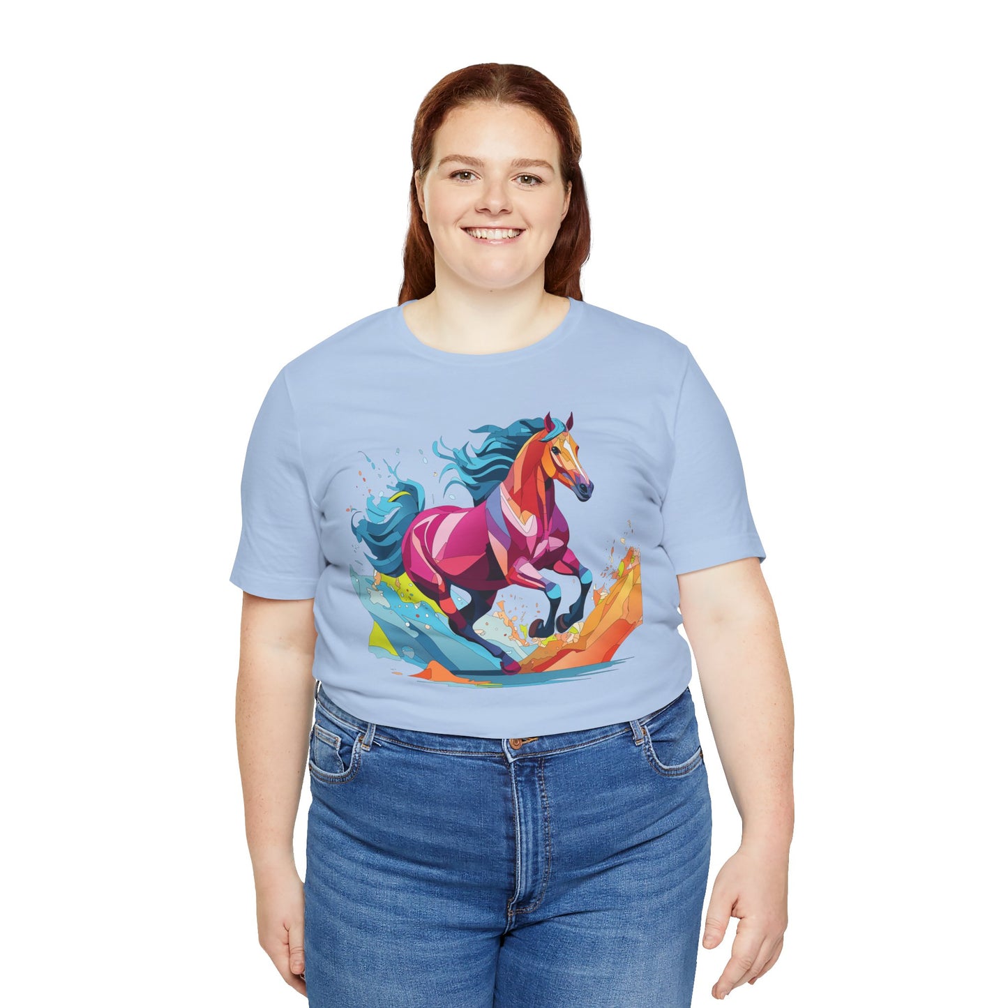 Unisex Animal Shirt, Tee Shirt with Animals, Art Design Tee Shirt, Wild Animals Shirt