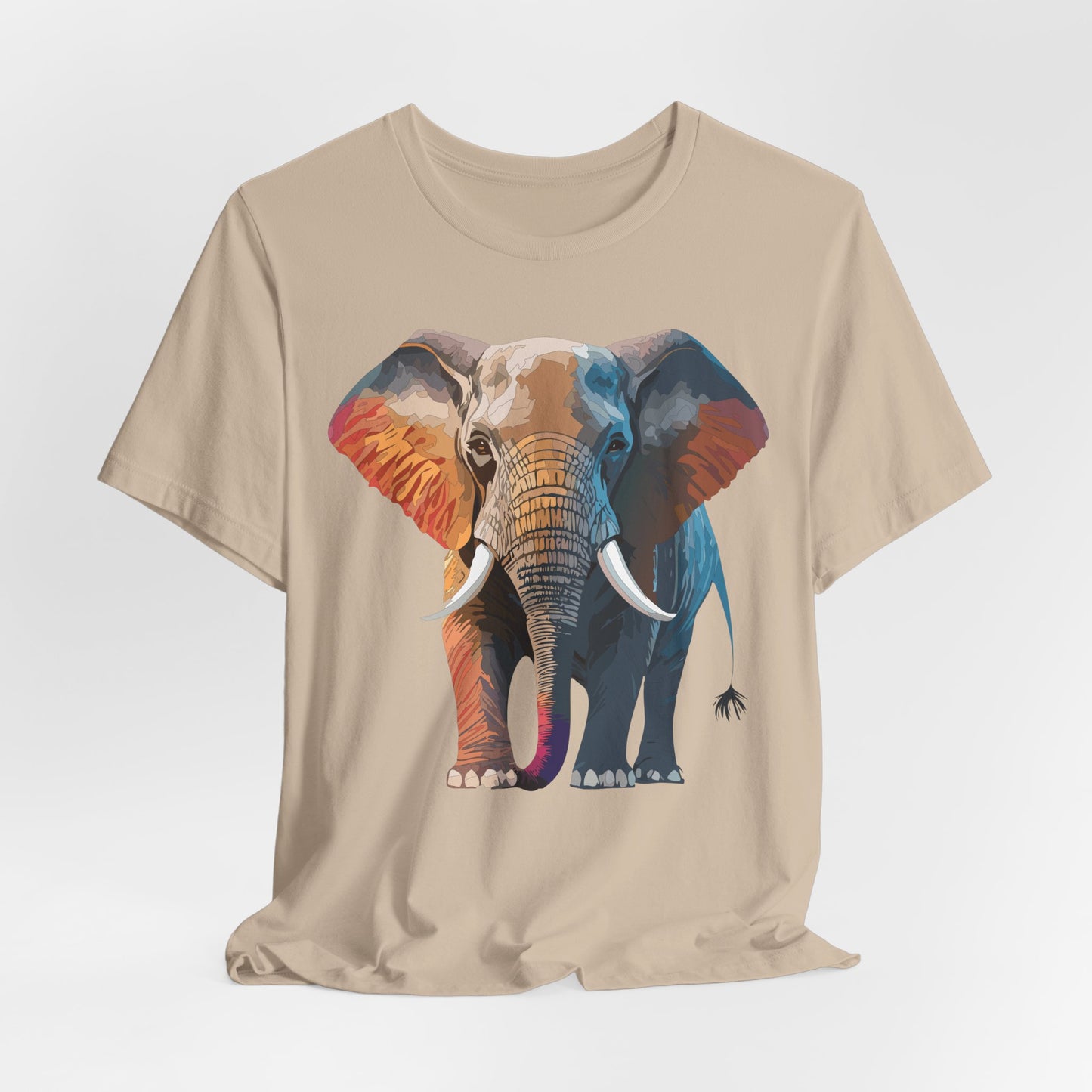 Unisex Animal Shirt, Tee Shirt with Animals, Art Design Tee Shirt, Wild Animals Shirt