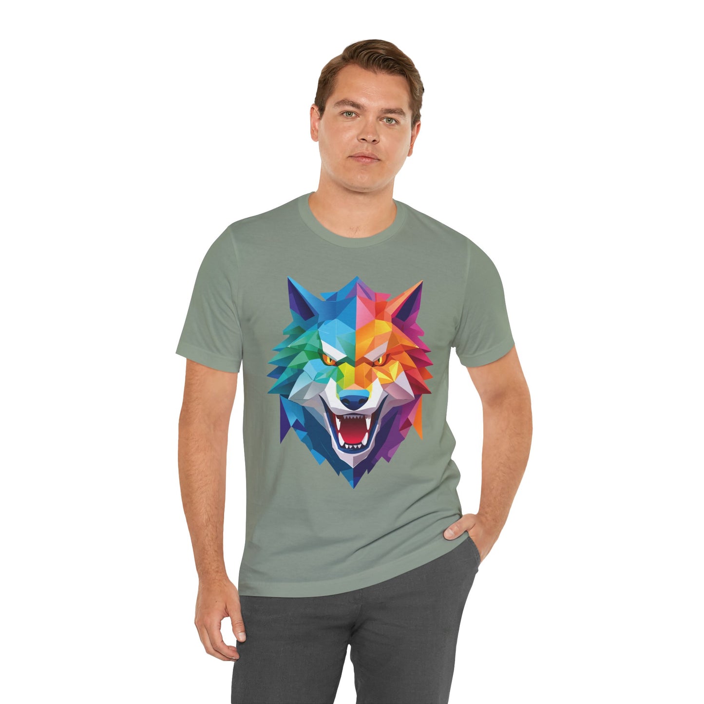 Unisex Animal Shirt, Tee Shirt with Animals, Art Design Tee Shirt, Wild Animals Shirt