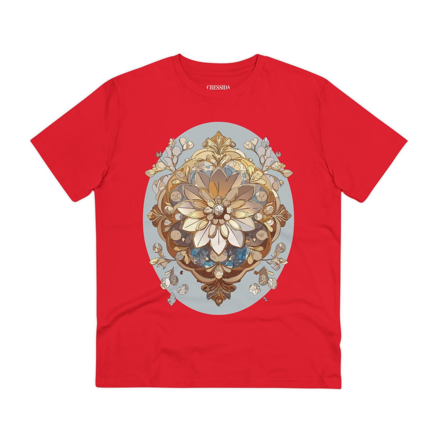 Organic T-shirt with Flower