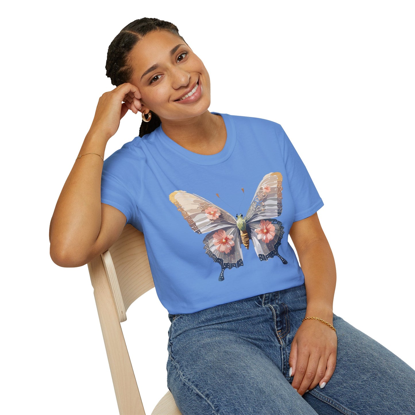 Butterfly Shirt, T Shirt with Butterfly, Monarch Shirt