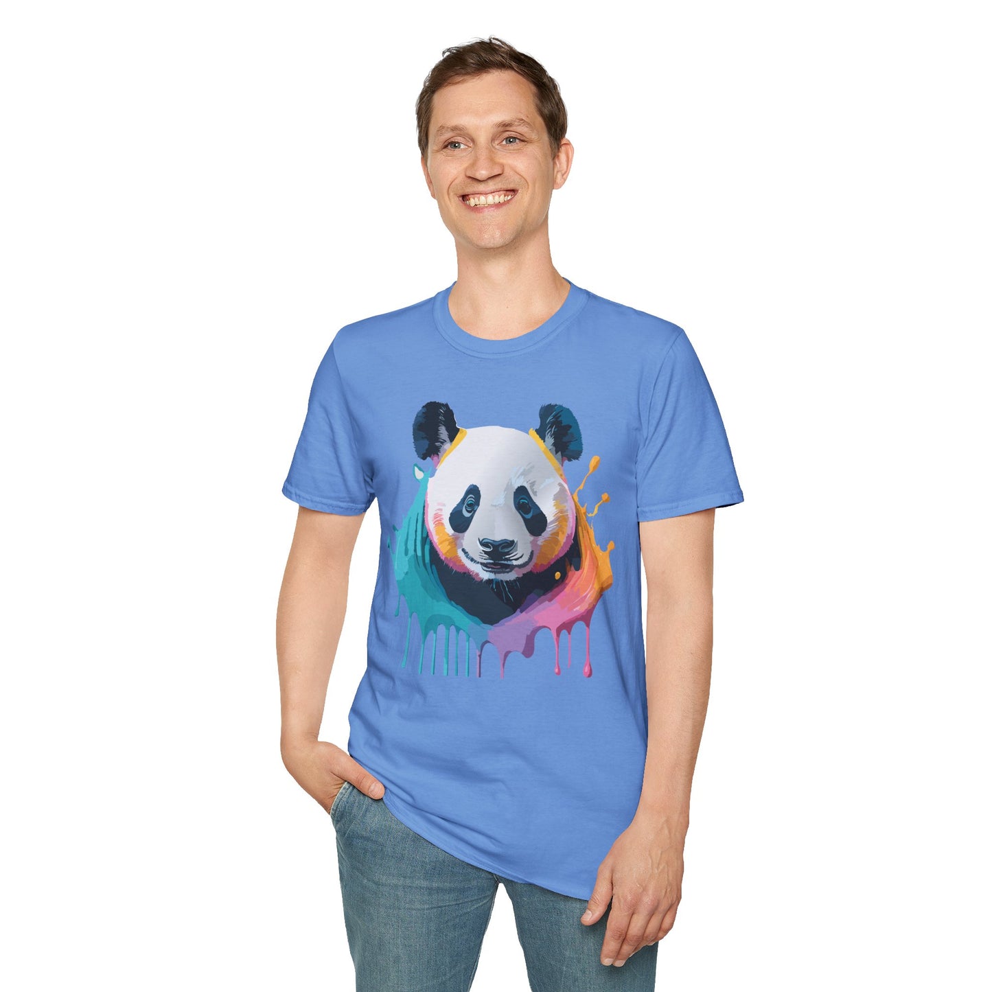Panda Shirt, T Shirt with Panda, Animal Shirt, Tee Shirt with Animals