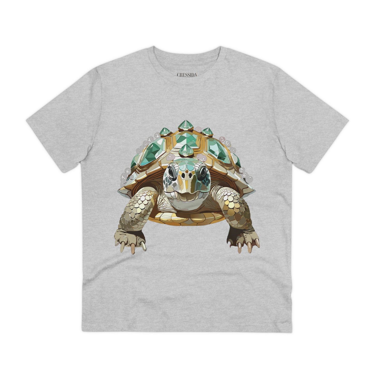 Organic T-shirt with Animals - Turtle