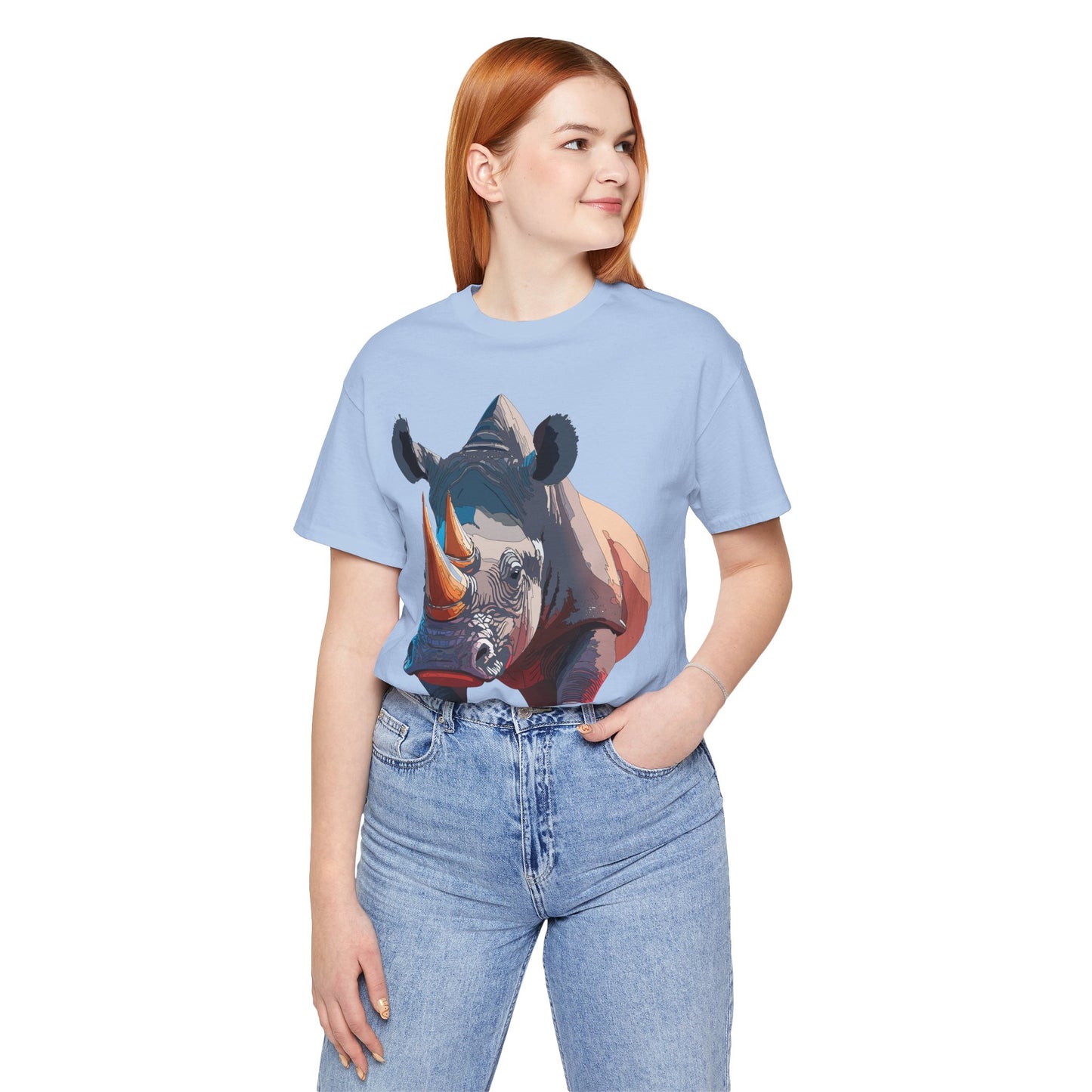 Unisex Animal Shirt, Tee Shirt with Animals, Art Design Tee Shirt, Wild Animals Shirt