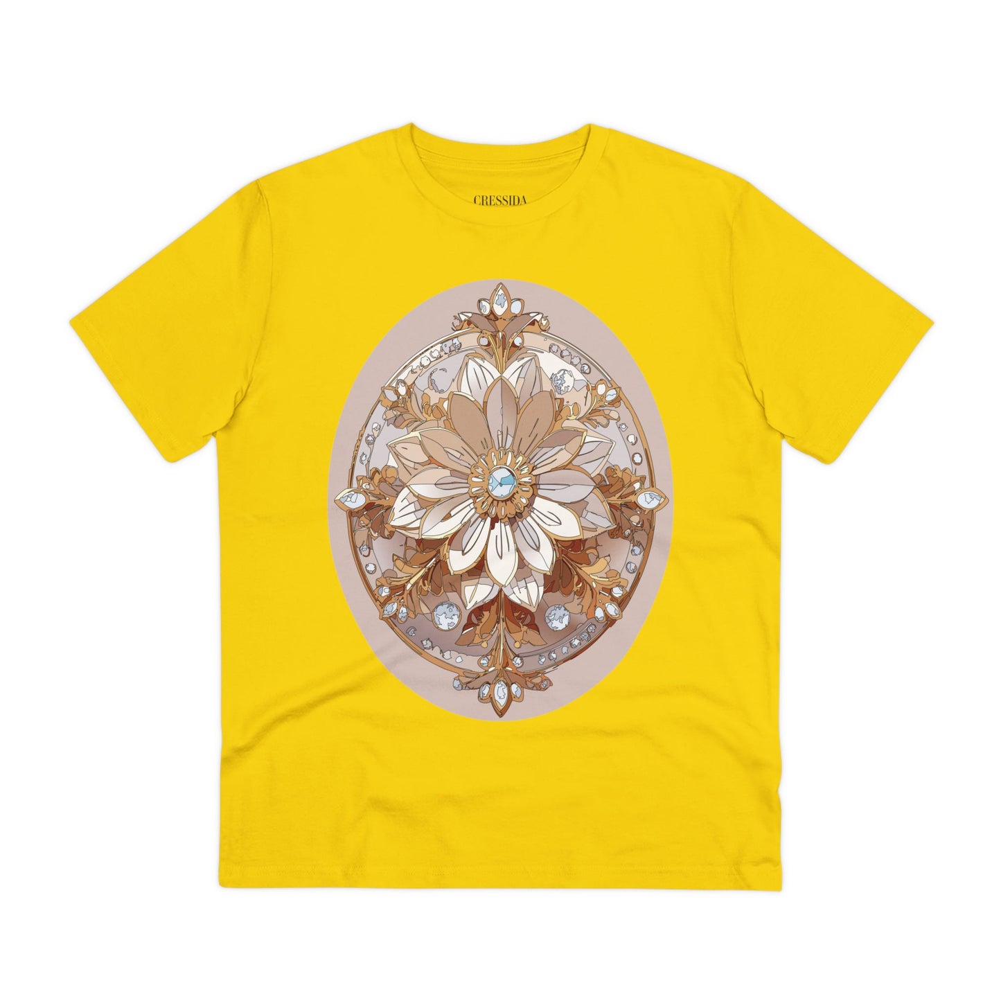 Organic T-shirt with Flower