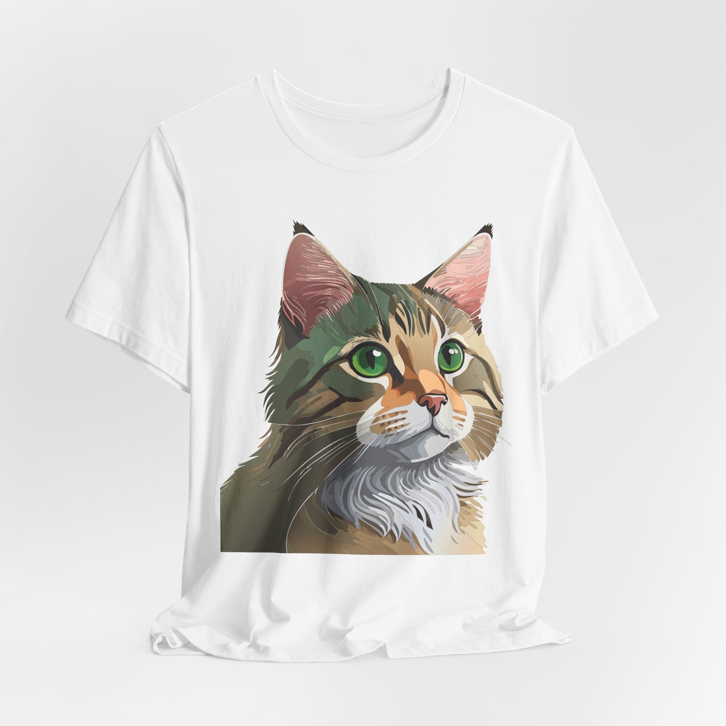 Unisex Animal Shirt, Tee Shirt with Animals, Art Design Tee Shirt, Wild Animals Shirt