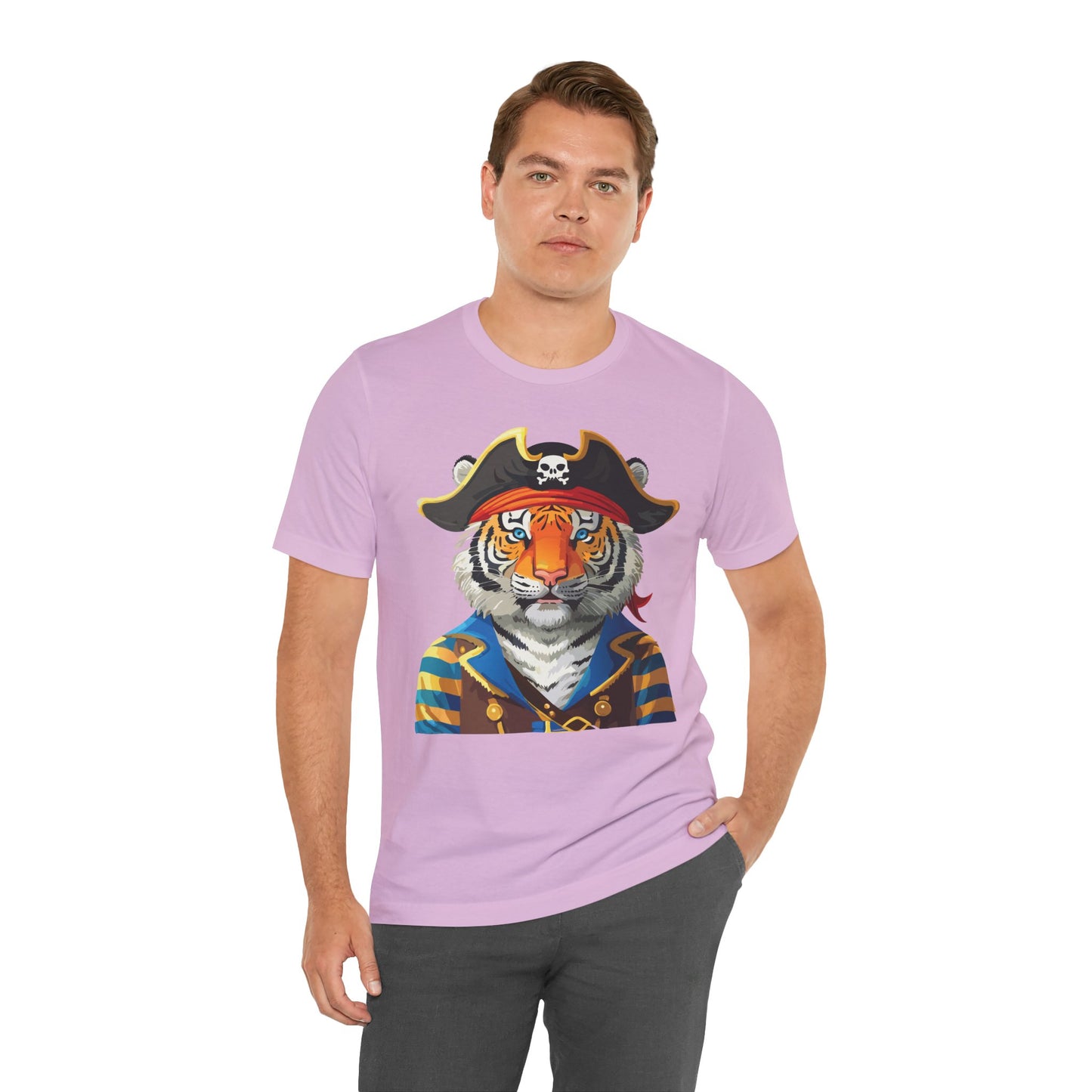 Unisex Animal Shirt, Tee Shirt with Animals, Art Design Tee Shirt, Wild Animals Shirt