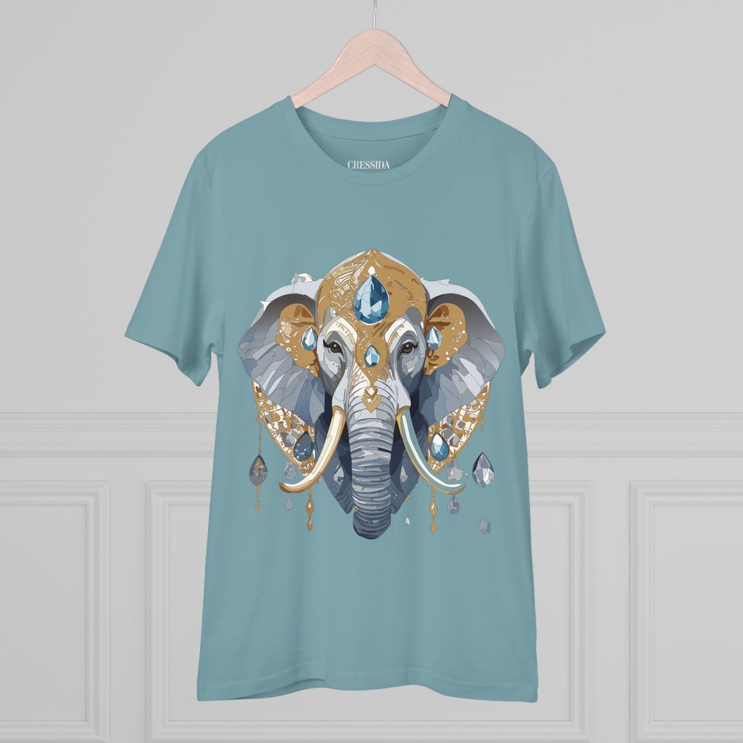 Organic T-shirt with Animals - Elephant