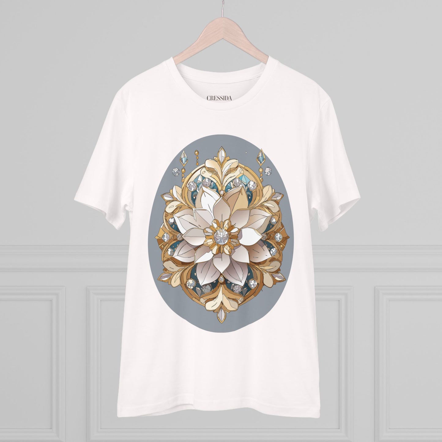 Organic T-shirt with Flower