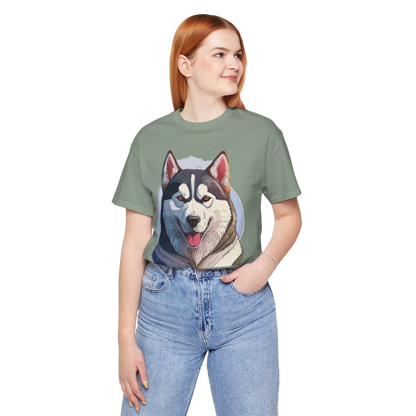 Unisex Animal Shirt, Tee Shirt with Animals, Art Design Tee Shirt, Wild Animals Shirt