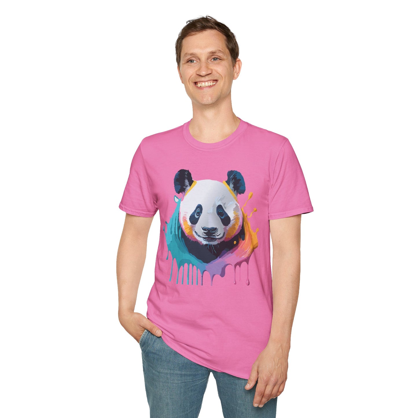 Panda Shirt, T Shirt with Panda, Animal Shirt, Tee Shirt with Animals