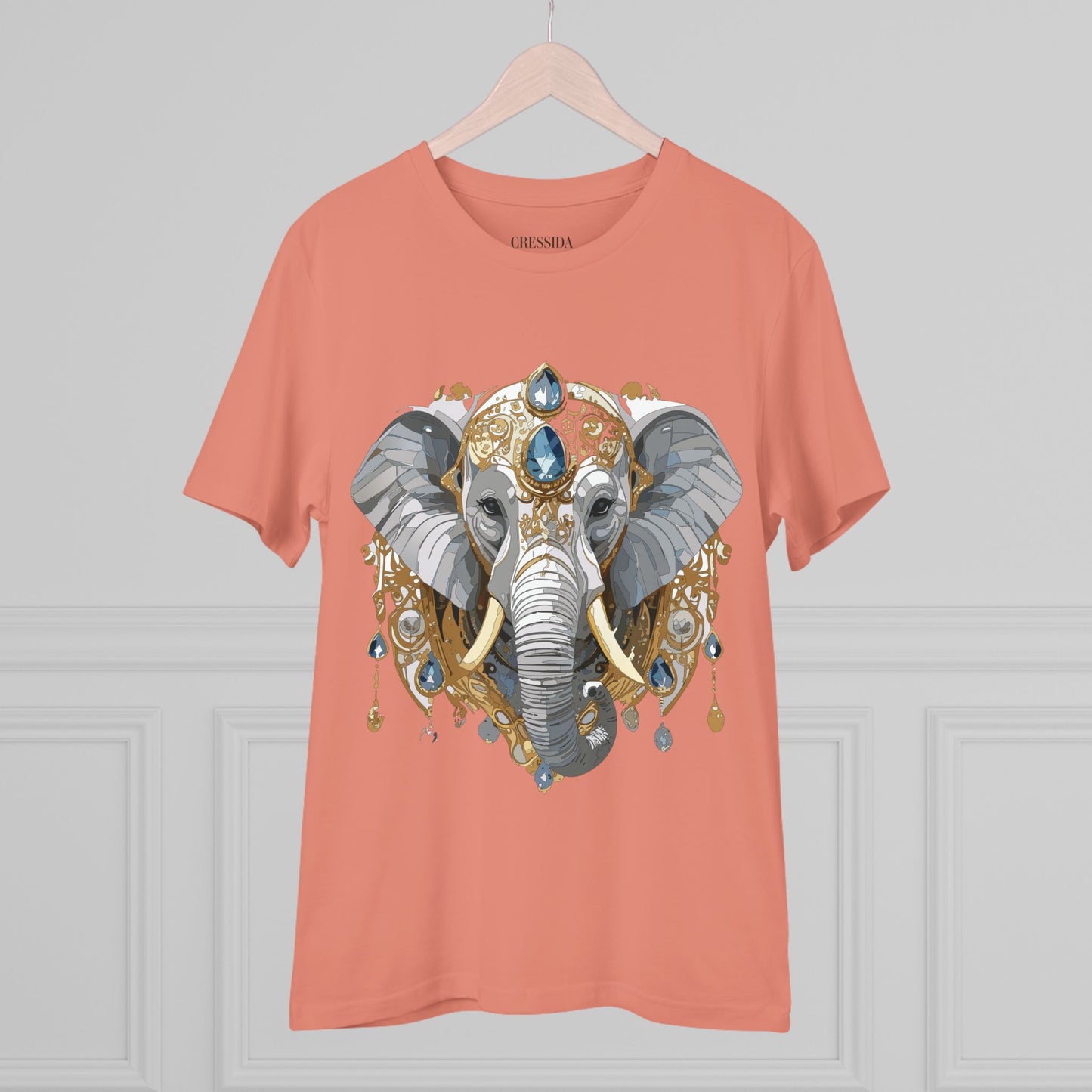 Organic T-shirt with Animals - Elephant