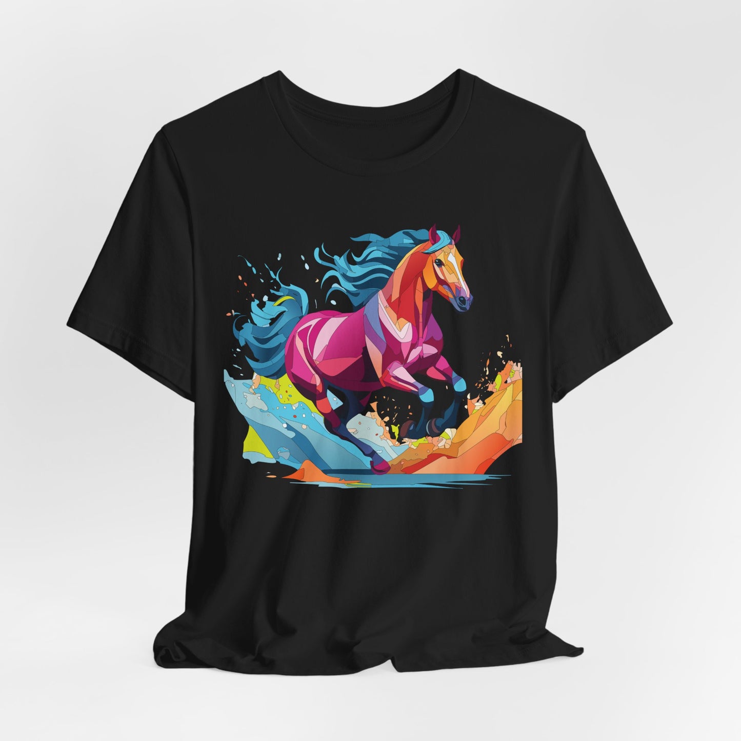 Unisex Animal Shirt, Tee Shirt with Animals, Art Design Tee Shirt, Wild Animals Shirt