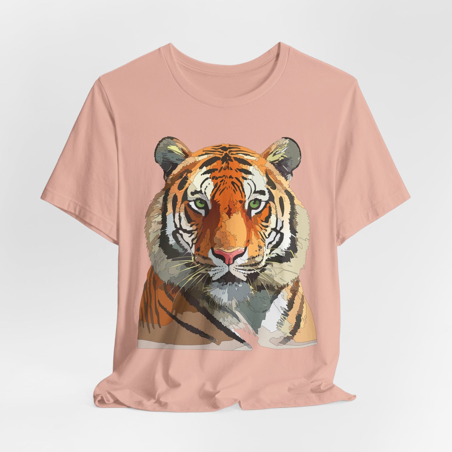 Unisex Animal Shirt, Tee Shirt with Animals, Art Design Tee Shirt, Wild Animals Shirt