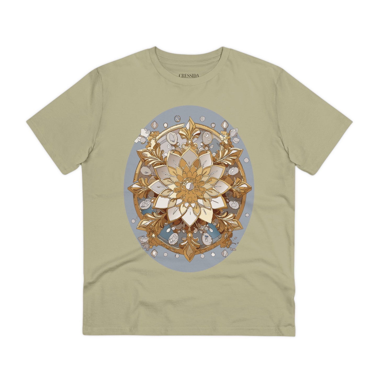 Organic T-shirt with Flower