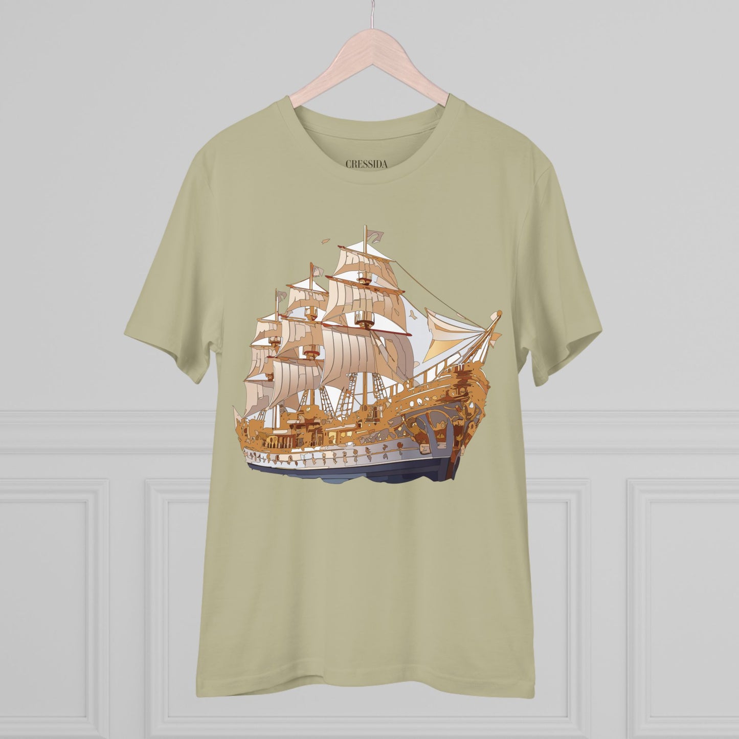 Organic T-shirt with Ship