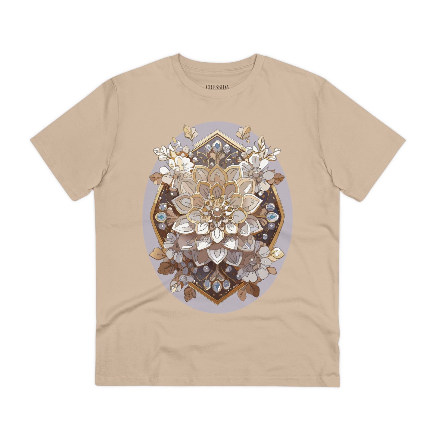 Organic T-shirt with Flower