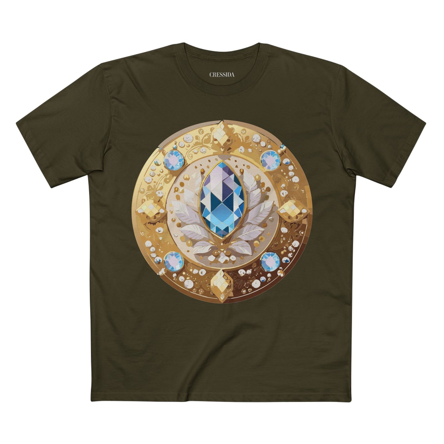 Medallion Shirt, Shirt with Medallion, Tee Shirt with Medal