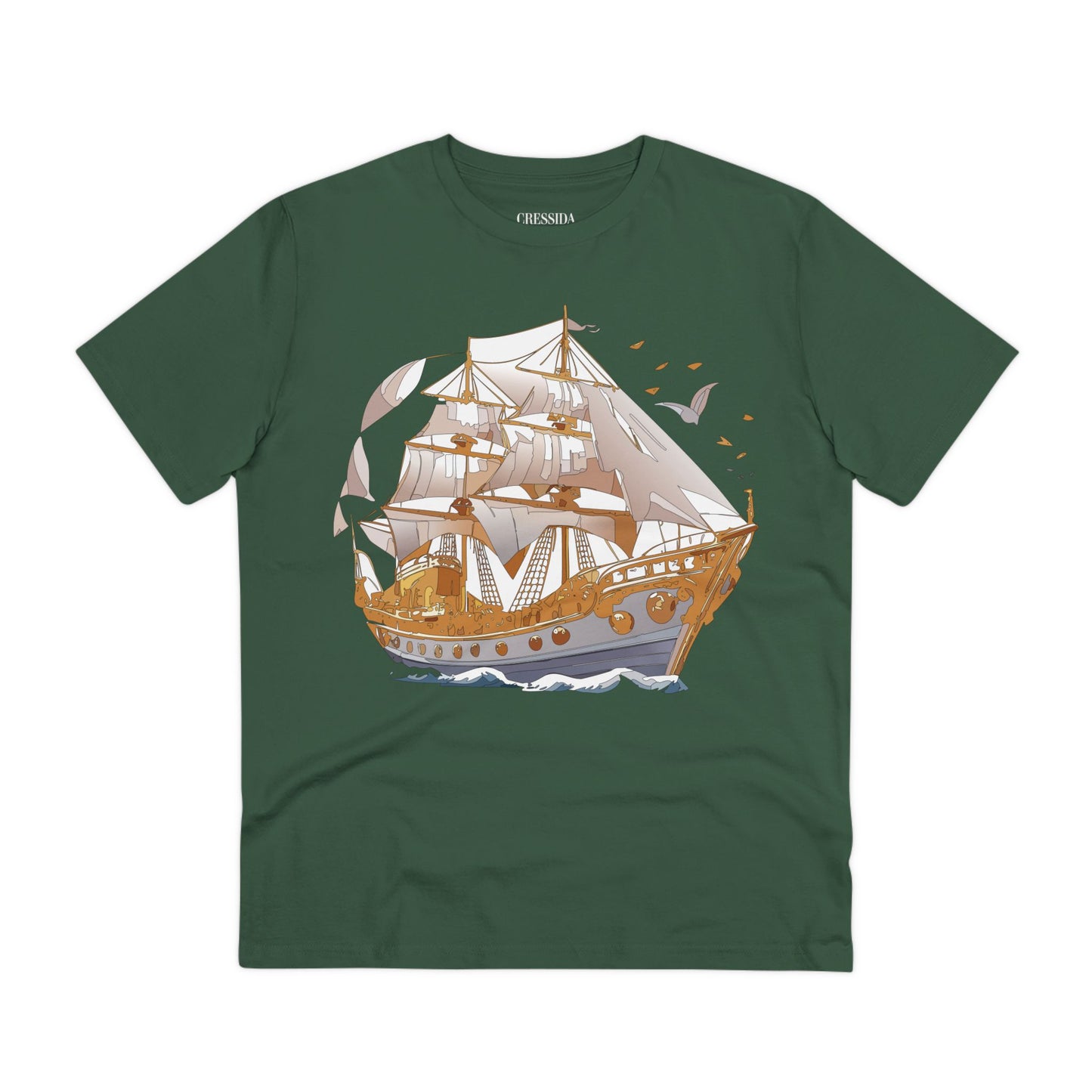 Organic T-shirt with Ship