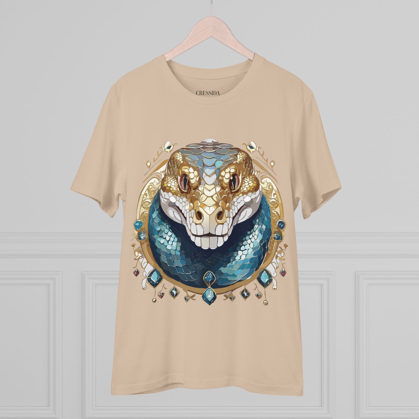 Organic T-shirt with Animals - Python