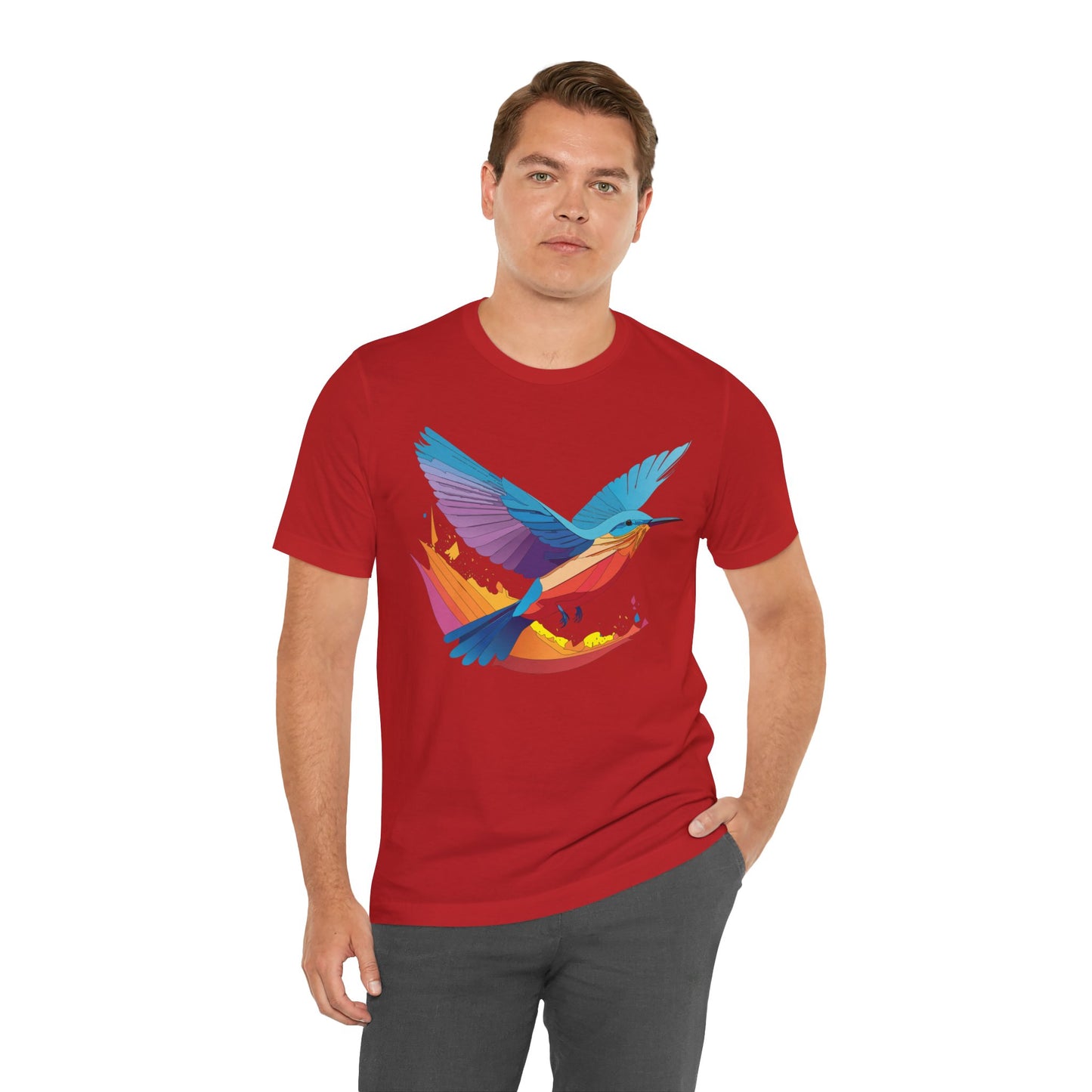 Unisex Animal Shirt, Tee Shirt with Animals, Art Design Tee Shirt, Wild Animals Shirt