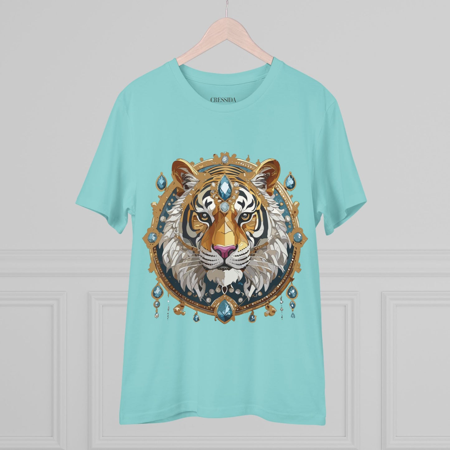 Organic T-shirt with Animals - Tiger