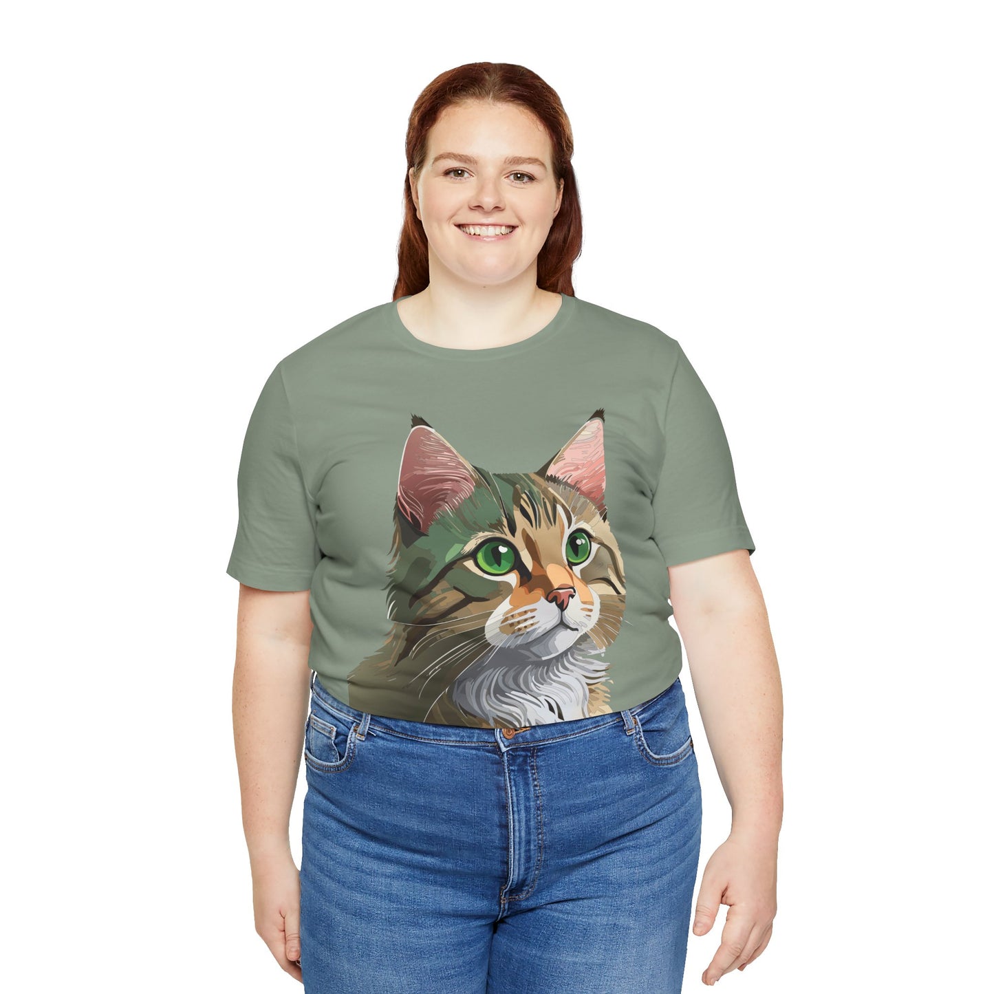 Unisex Animal Shirt, Tee Shirt with Animals, Art Design Tee Shirt, Wild Animals Shirt