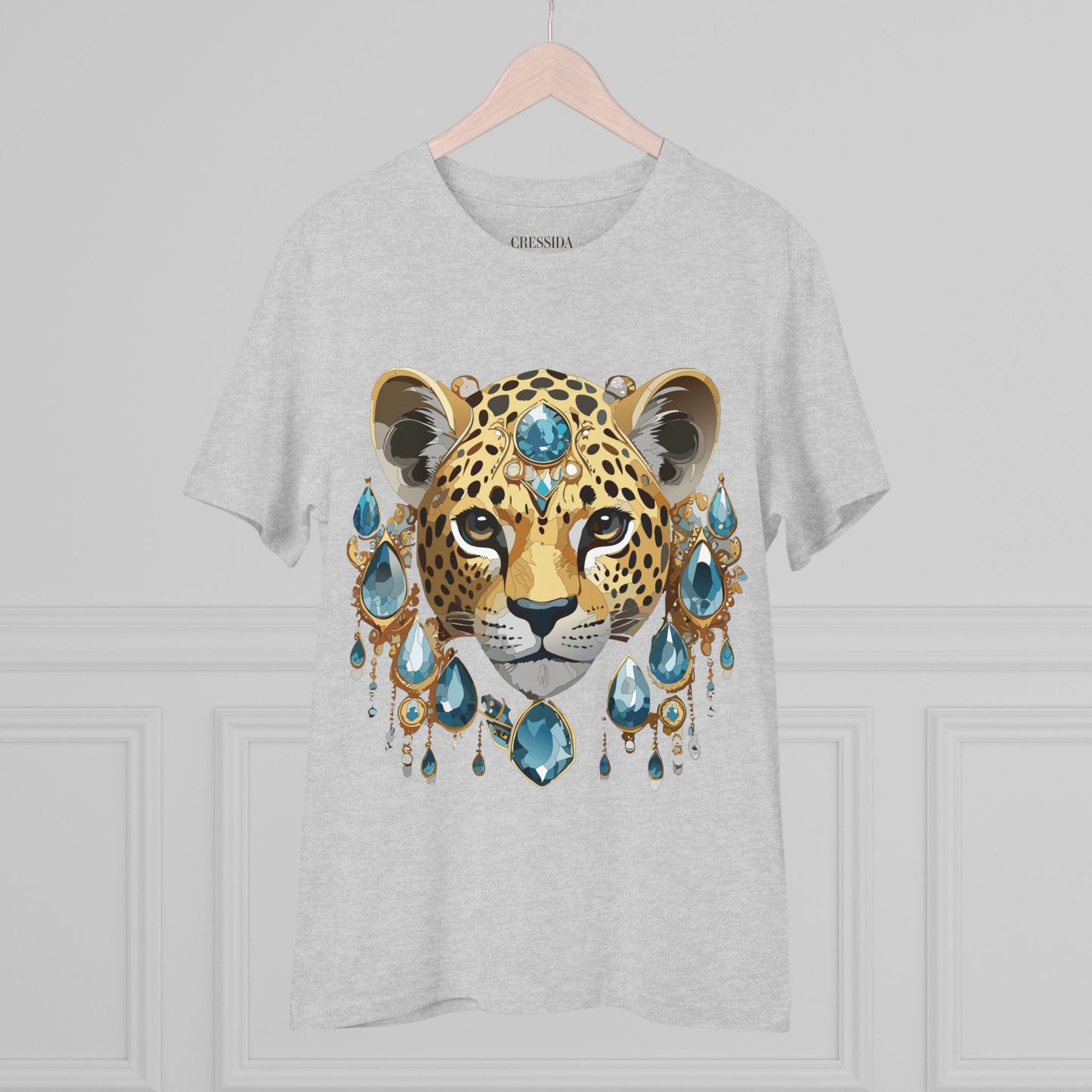 Organic T-shirt with Animals - Cheetah