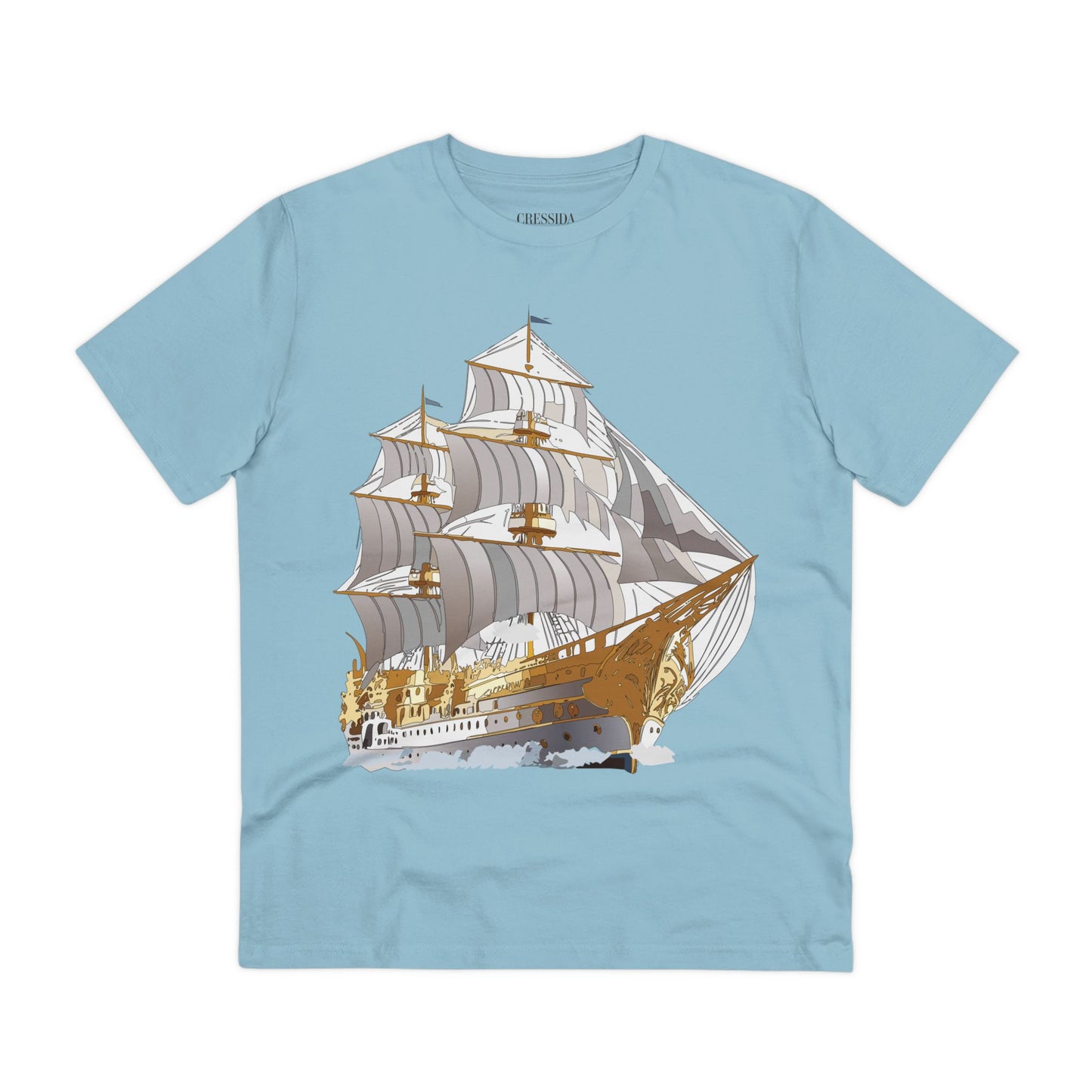 Organic T-shirt with Ship