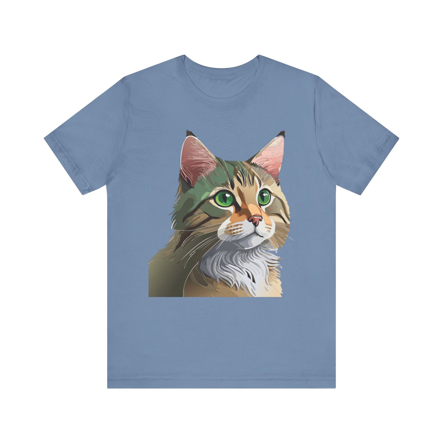 Unisex Animal Shirt, Tee Shirt with Animals, Art Design Tee Shirt, Wild Animals Shirt