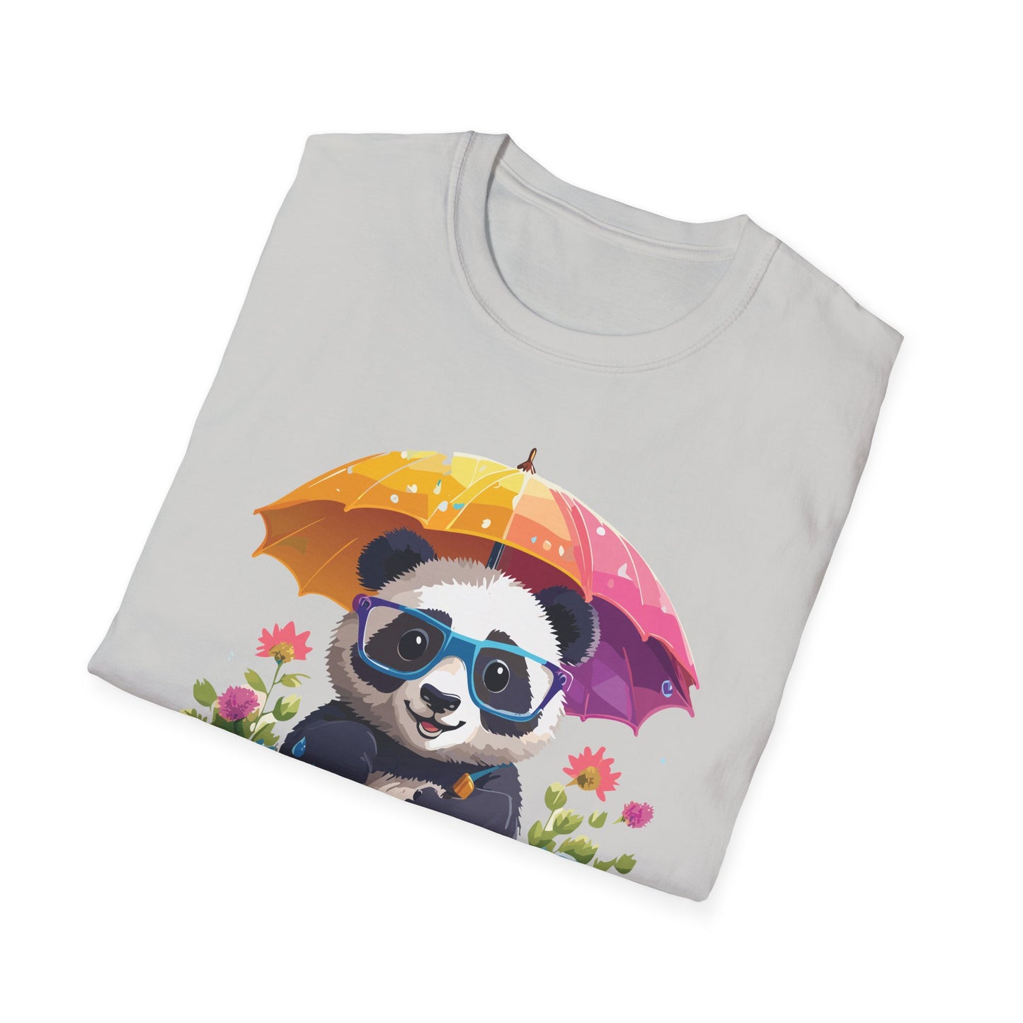 Panda Shirt, T Shirt with Panda, Animal Shirt, Tee Shirt with Animals