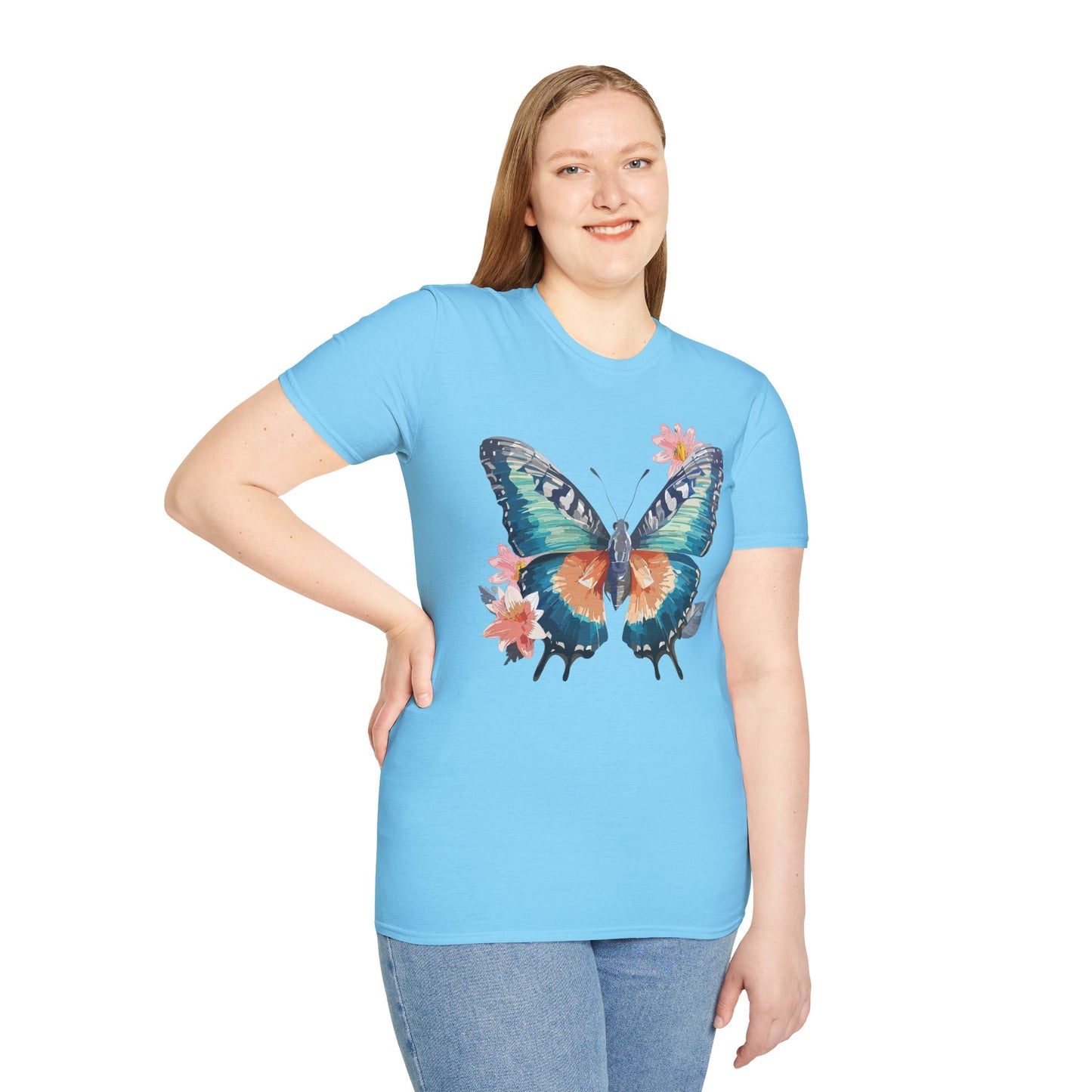 Butterfly Shirt, T Shirt with Butterfly, Monarch Shirt
