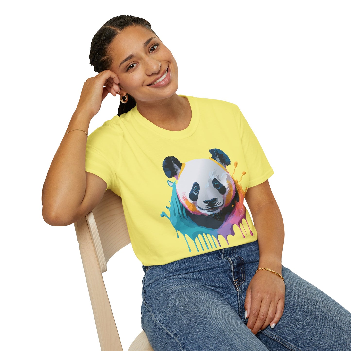 Panda Shirt, T Shirt with Panda, Animal Shirt, Tee Shirt with Animals