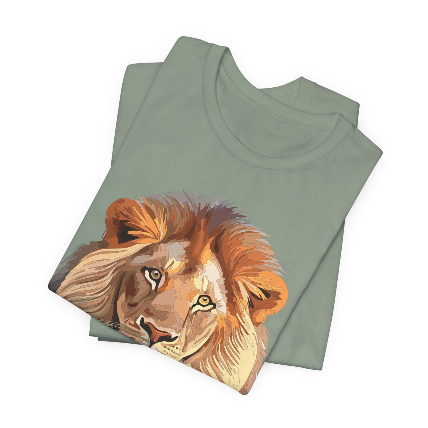 Unisex Animal Shirt, Tee Shirt with Animals, Art Design Tee Shirt, Wild Animals Shirt