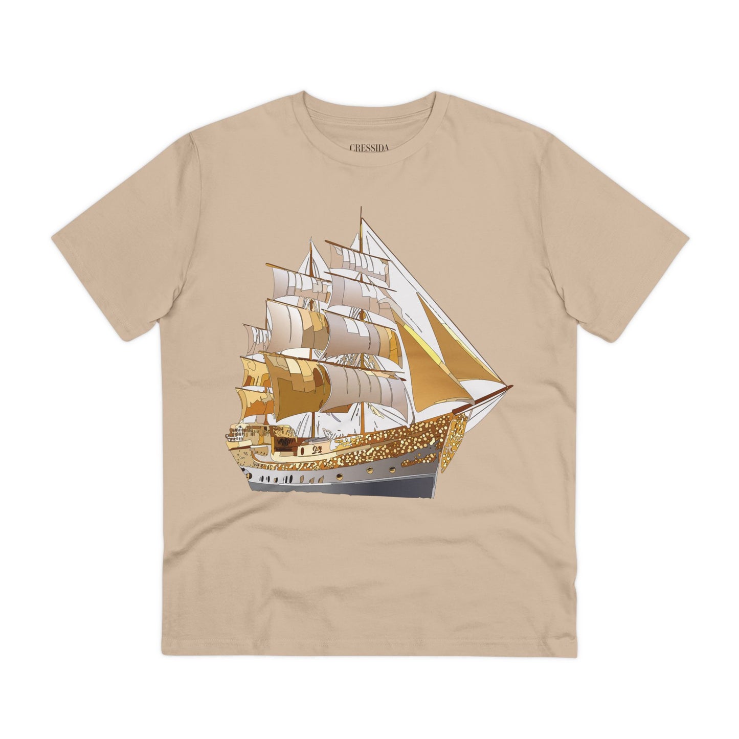 Organic T-shirt with Ship