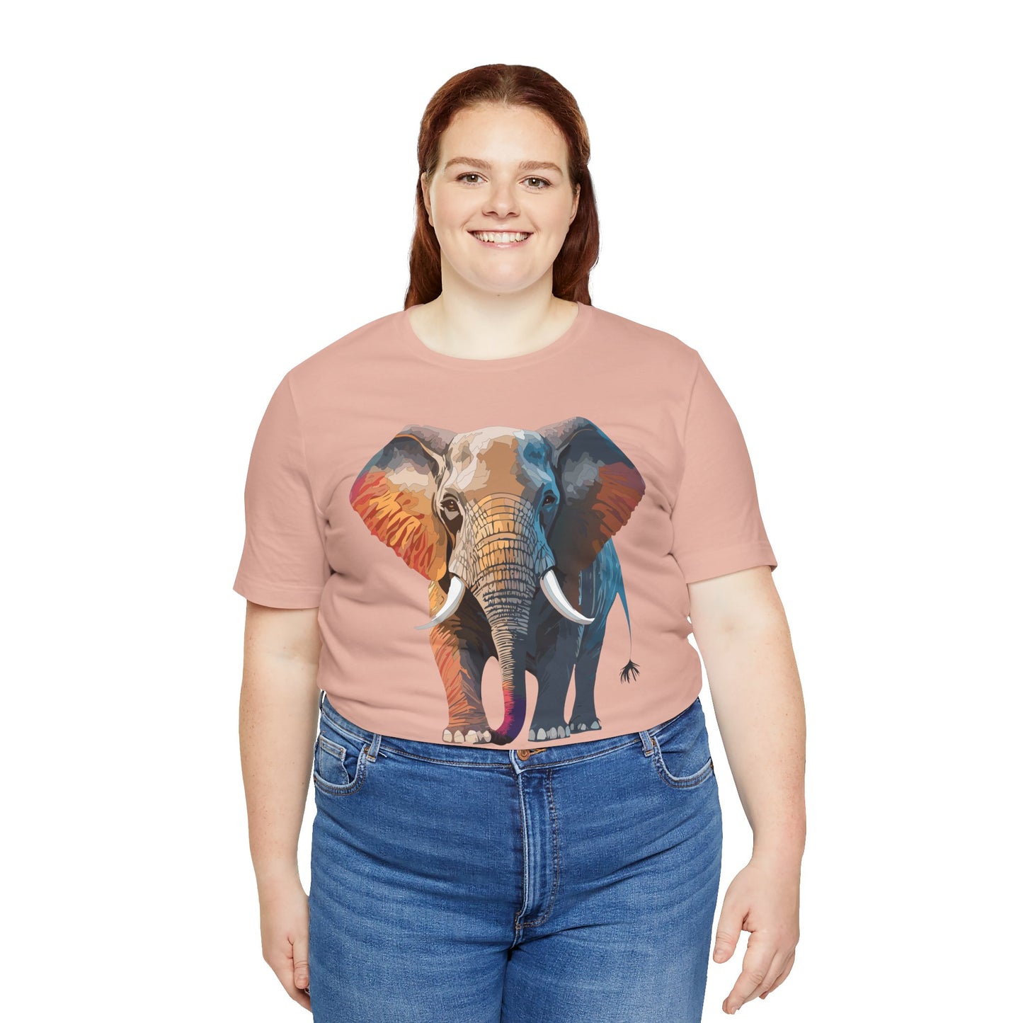 Unisex Animal Shirt, Tee Shirt with Animals, Art Design Tee Shirt, Wild Animals Shirt