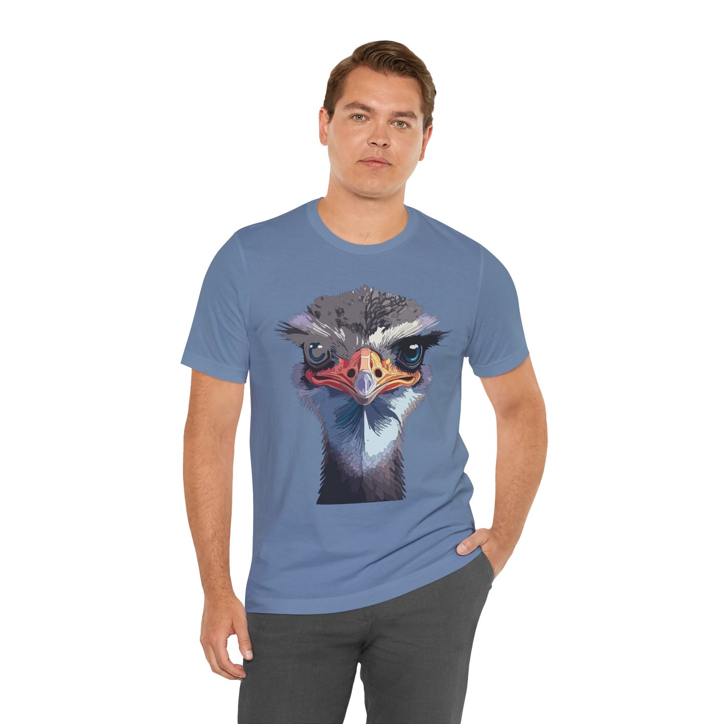 Unisex Animal Shirt, Tee Shirt with Animals, Art Design Tee Shirt, Wild Animals Shirt